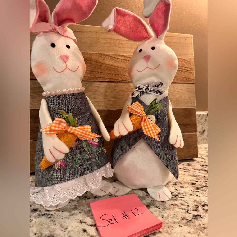 Handmade bunnies